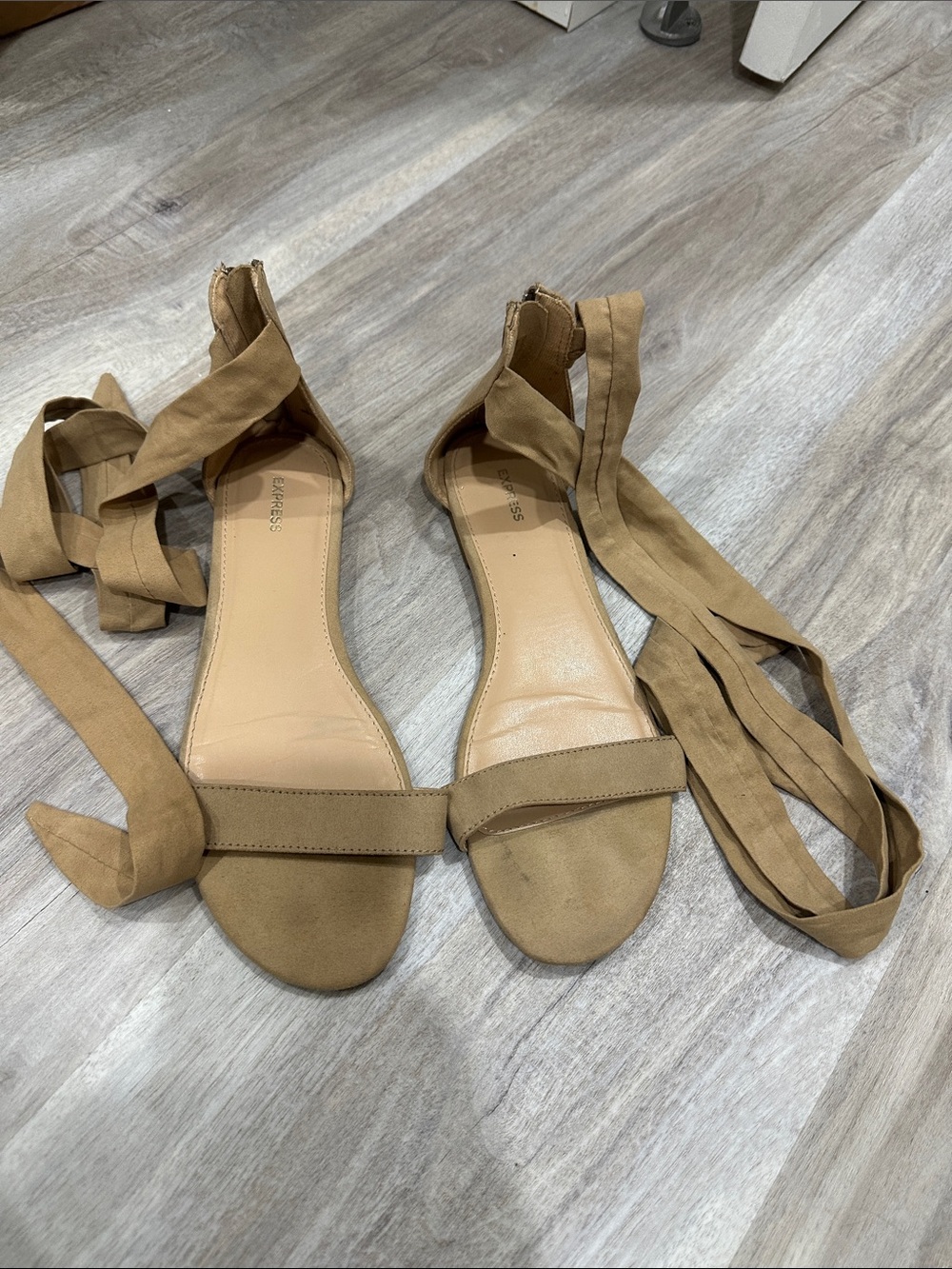 Wrap around sandals
